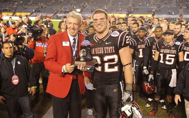 Andrew Preston Poinsettia Bowl MVP